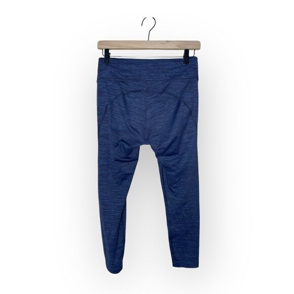 Outdoor Voices Blue Cropped Leggings Medium - Picture 2 of 3